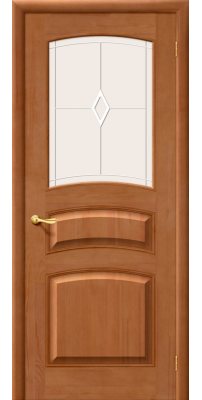 Межкомнатная дверь М16 светлый лак ПО 