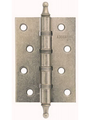 Петля врезная Adden Bau 100X70X2.5 4W состаренное серебро