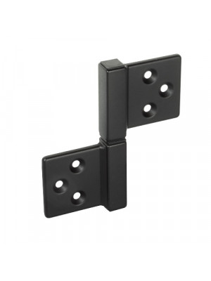 Петля Morelli карточная CH-S 85х82 черная