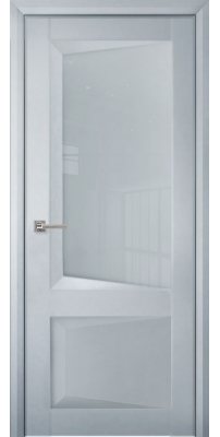 Межкомнатная дверь Перфекто 108 barhat light grey стекло light grey ПО