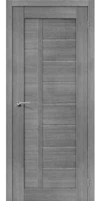 Межкомнатная дверь ПОРТА-26 grey veralinga
