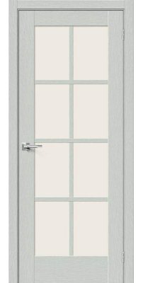 Межкомнатная дверь Прима-11.1 grey wood/magic fog