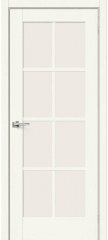 Межкомнатная дверь Прима-11.1 white wood/magic fog