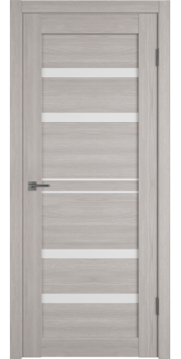 Межкомнатная дверь Atum Pro 26 stone oak, стекло white cloud