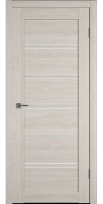 Межкомнатная дверь Atum Pro 28 scansom oak, стекло white cloud