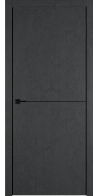 Межкомнатная дверь Urban 1 jet loft/black mould