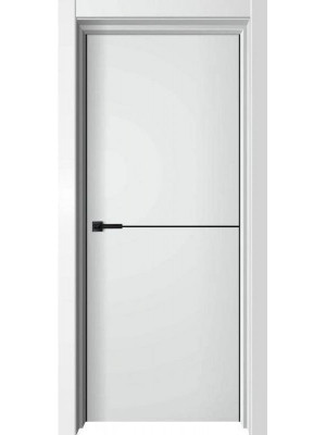 Межкомнатная дверь loft-1 al кромка с 2-х сторон вайт