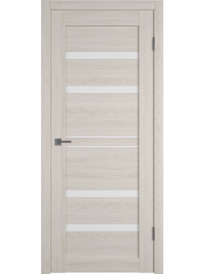 Межкомнатная дверь Atum Pro 26 scansom oak, стекло white cloud