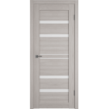 Межкомнатная дверь Atum Pro 26 stone oak, стекло white cloud