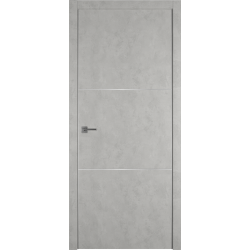 Межкомнатная дверь Urban 2 antic loft/silver mould, врезка под замок