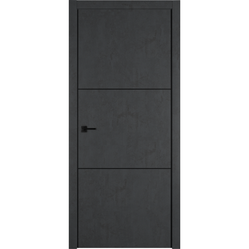 Межкомнатная дверь Urban 2 jet loft/black mould, врезка под замок