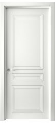 Межкомнатная дверь Авангард 3 эмаль белая (RAL 9003) ПГ
