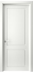 Межкомнатная дверь Каролина эмаль белая (RAL 9003) ПГ