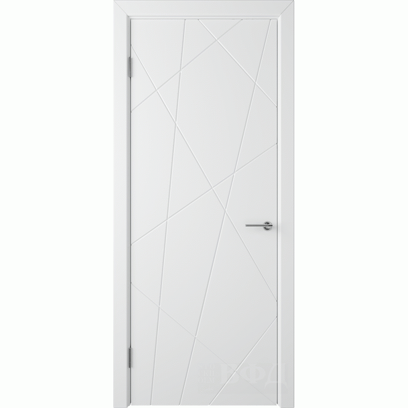 Межкомнатная дверь ФЛИТТА (26) белая эмаль ПГ
