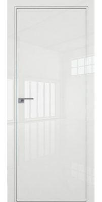 Межкомнатная дверь 1LK белый люкс, кромка ABS