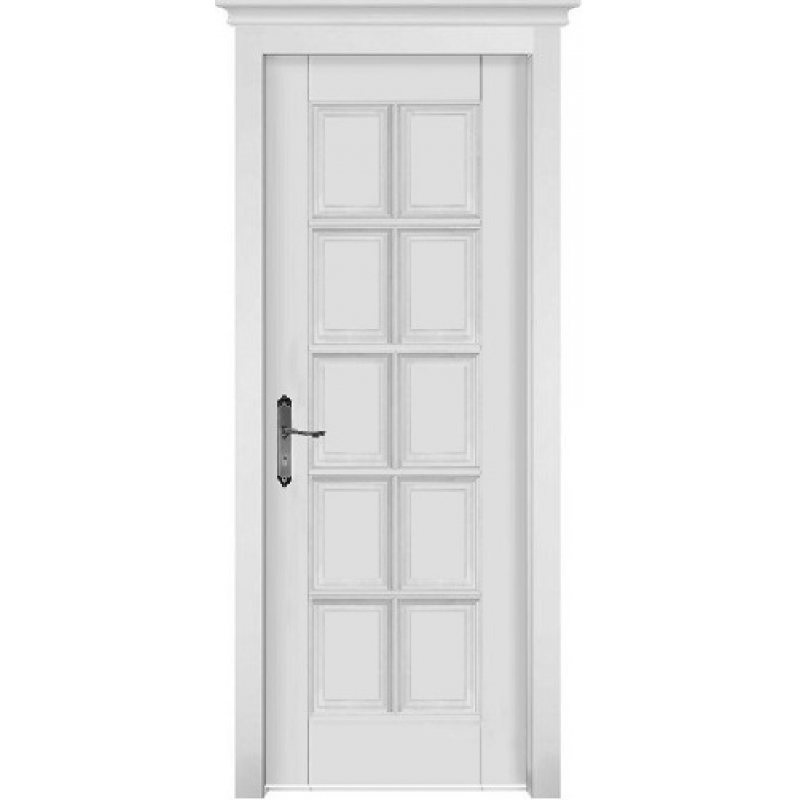 Межкомнатная дверь ЛОНДОН 2 эмаль белая ПГ