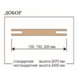 Планка доборная №2/2, Perfecto