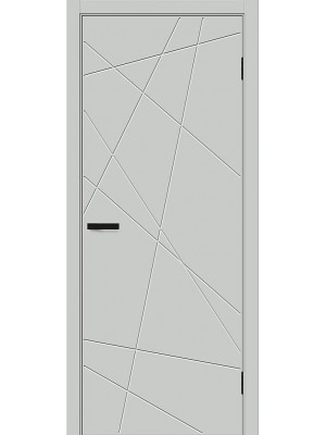 Межкомнатная дверь Граффити-5.Д.П grey silk