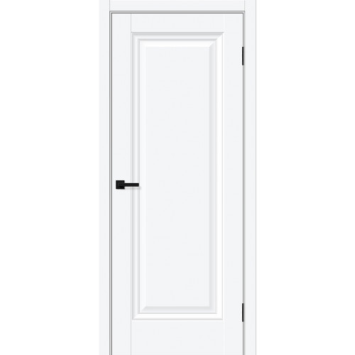 Межкомнатная дверь Прима-0 white silk