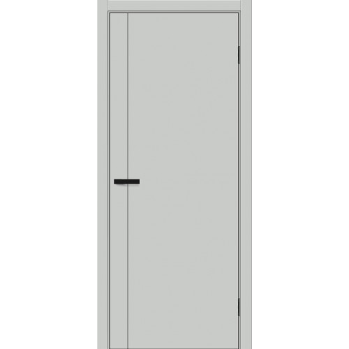 Межкомнатная дверь Браво-0.10 П grey silk