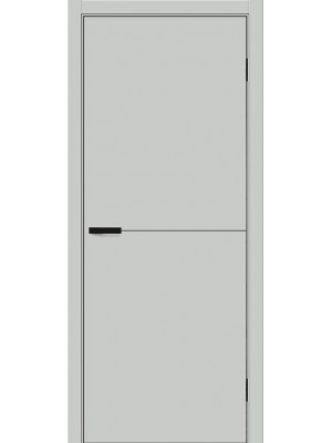 Межкомнатная дверь Браво-0.21 П grey silk