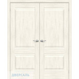 Двустворчатая дверь Прима-2 nordic oak