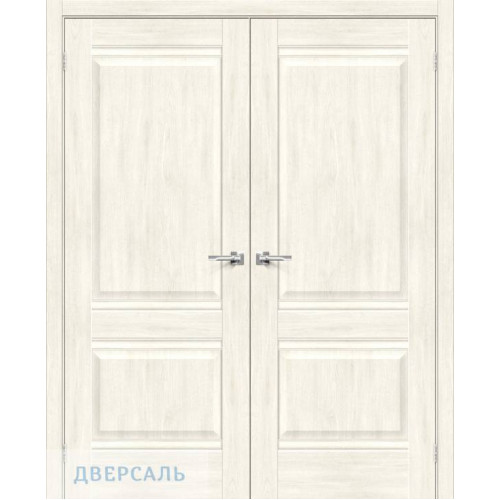 Двустворчатая дверь Прима-2 nordic oak