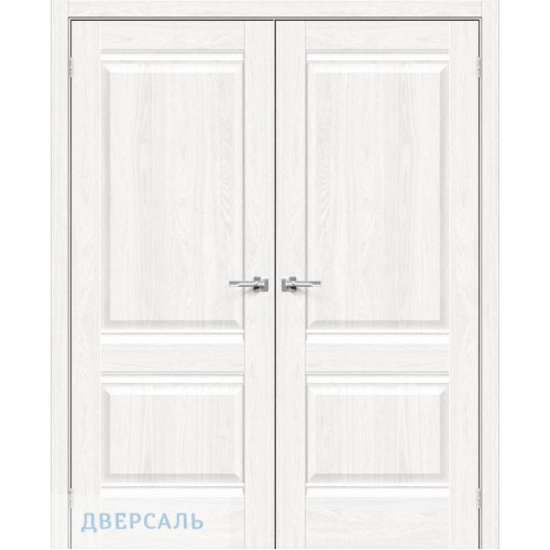 Двустворчатая дверь Прима-2 white dreamline