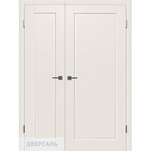 Неравнопольная дверь ПОРТА (20) Ivory ПГ