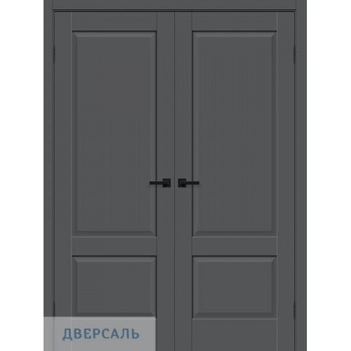 Двустворчатая дверь Прима-12 stormy silk