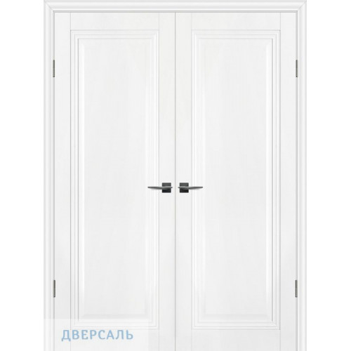 Двустворчатая дверь ПСЦ-36 белый ПГ