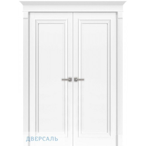 Двустворчатая дверь Катунь 81001 дарк вайт