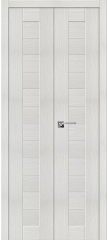 Узкая распашная дверь Браво-21 bianco veralinga