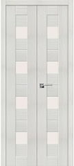 Узкая распашная дверь Браво-23 bianco veralinga