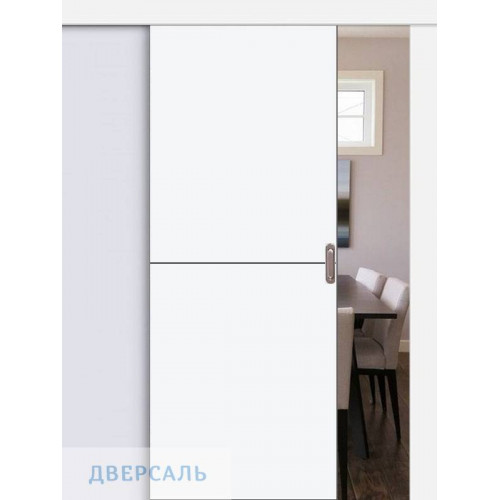 Раздвижная дверь Браво-0.21 П white silk