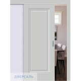 Раздвижная дверь Прима-0 grey silk