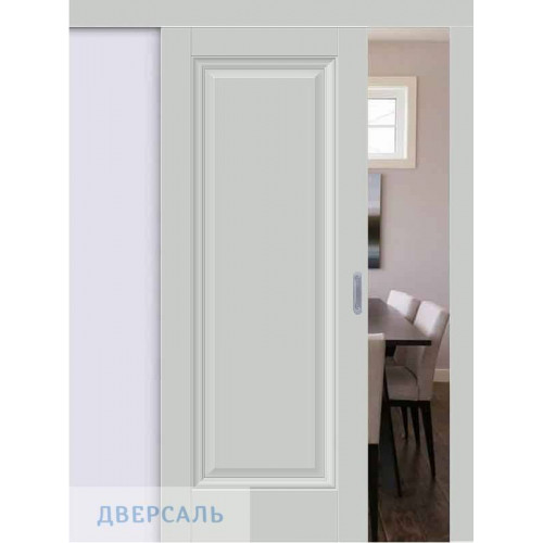 Раздвижная дверь Прима-0 grey silk