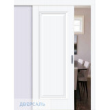 Раздвижная дверь Прима-0 white silk