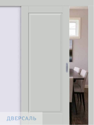 Раздвижная дверь Прима-10 grey silk