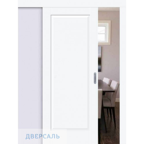 Раздвижная дверь Прима-10 white silk