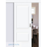 Раздвижная дверь Прима-2 white silk