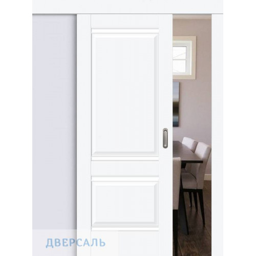 Раздвижная дверь Прима-2 white silk