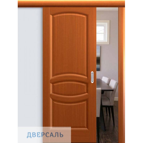 Раздвижная дверь АНАСТАСИЯ тёмный анегри ПГ