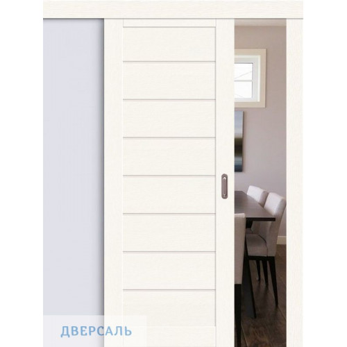 Раздвижная дверь Браво-22 white wood/magic fog