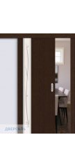 Раздвижная дверь Глейс-1 Twig 3D Wenge