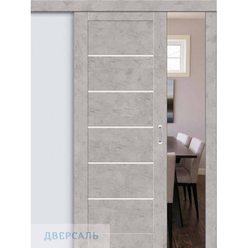 Раздвижная дверь Легно-22 grey art/magic fog