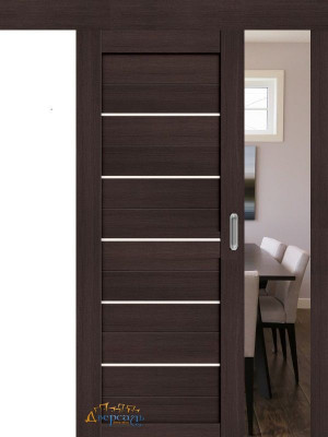 Раздвижная дверь Браво-22 wenge melinga
