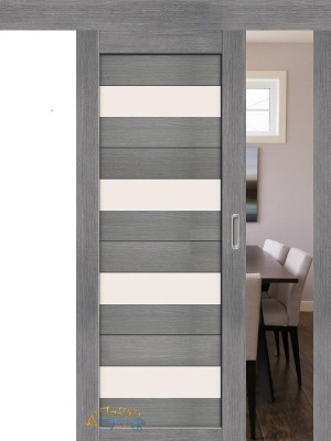 Раздвижная дверь Браво-23 grey melinga
