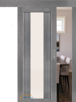 Раздвижная дверь ПОРТА-25 grey veralinga