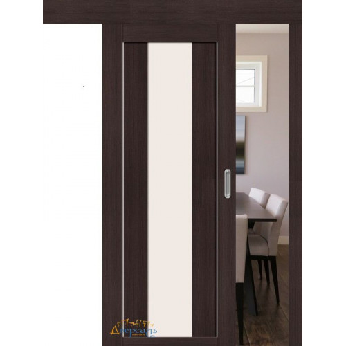 Раздвижная дверь ПОРТА-25 wenge veralinga